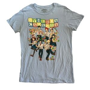My hero academia blue shirt